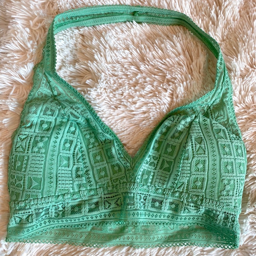 Green aerie bralette